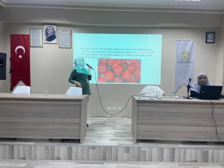 Yüksekokulumuzda HIV/AIDS Eğitimi Verildi